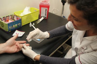 Test rápido de VIH por los barrios