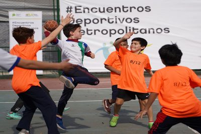 Un nuevo Encuentro Deportivo Metropolitano Se realizó en el Polideportivo Santojanni