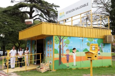 Estaciones Saludables en la Comuna 9