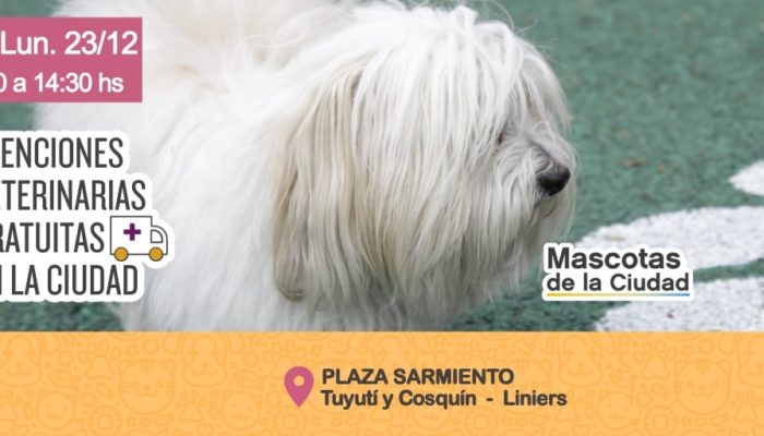 Atención Veterinaria Gratuita en la Comuna 9