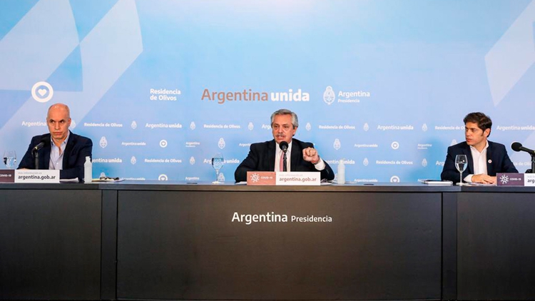 Alberto Fernández anunció una nueva extensión de la cuarentena