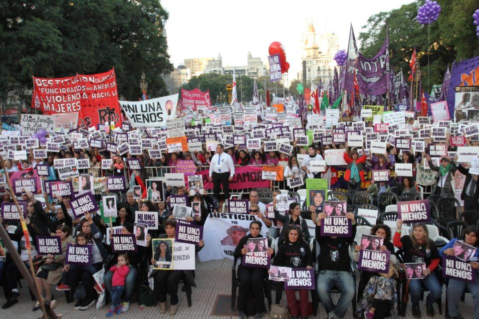 Cinco años de Ni Una Menos: “La deuda permanente es... | Página12