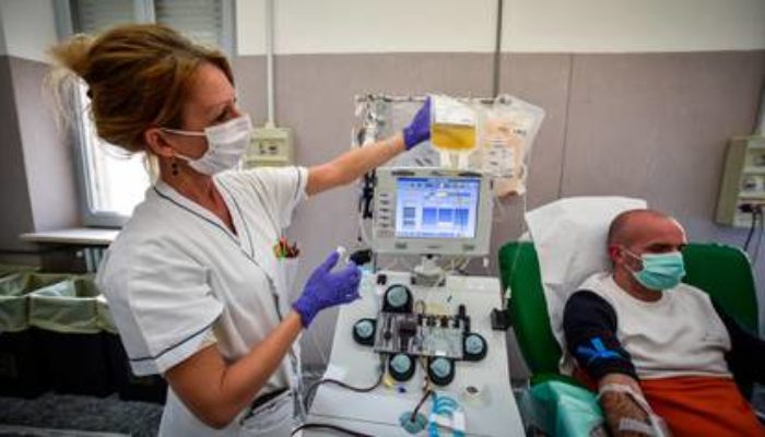 Donación de plasma de pacientes recuperados de COVID-19