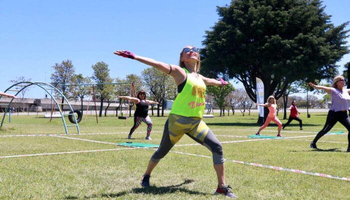 Gimnasia gratuita en Parque Avellaneda