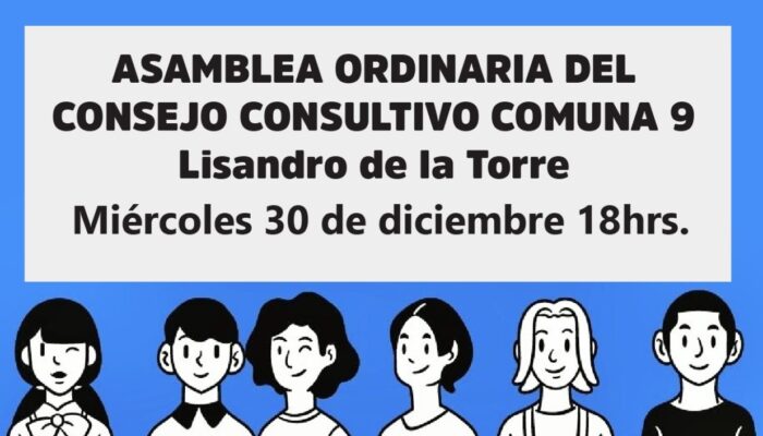 Nueva Reunión del Consejo Consultivo Comuna 9