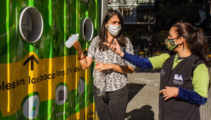 Puntos Verdes para dejar los reciclables
