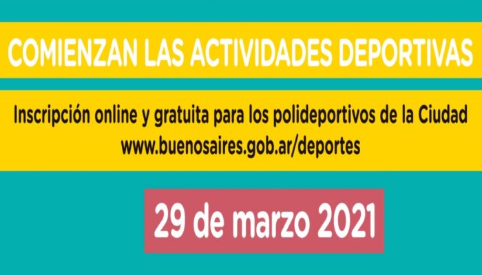 Actividades en Polideportivos de la Ciudad