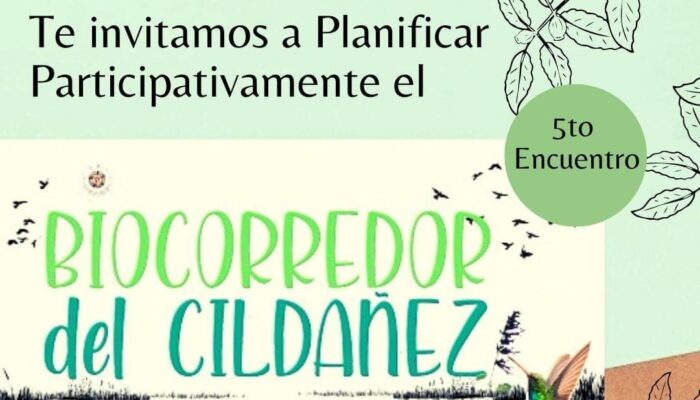 Convocatoria quinto encuentro de planificación participativa