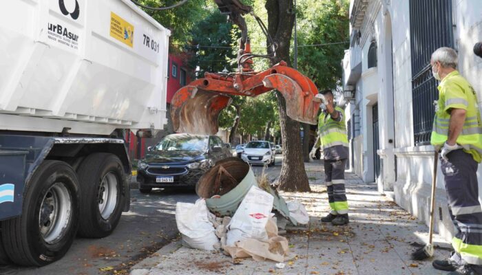 Higiene urbana, recolección programada de residuos voluminosos