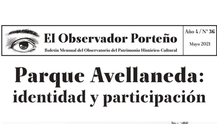 Parque Avellaneda, según el Observatorio del Patrimonio Histórico Cultural