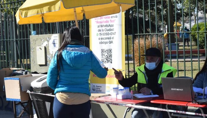 Centros de Testeo en Comuna 9, del 6 al 10 de septiembre