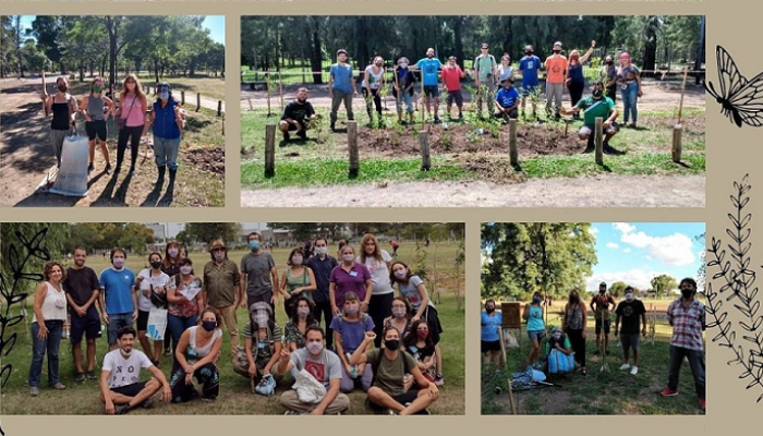 Premio al trabajo del Grupo de Arbolado de la MTC de Parque Avellaneda
