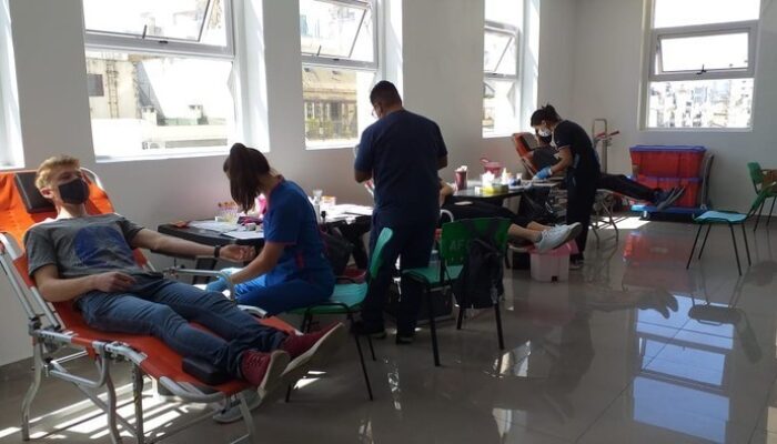 Campañas voluntarias de donación de sangre, en octubre