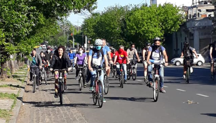 Se realizó la primera bicicleteada del Biocorredor Cildañez