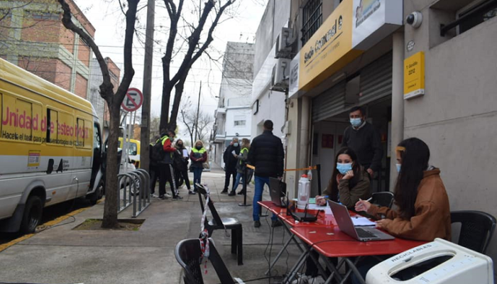 Centros de Testeo en Comuna 9, del 12 al 15 de octubre