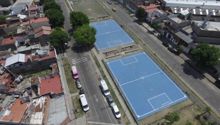 La Ciudad puso en valor equipamiento deportivo en Parque Avellaneda
