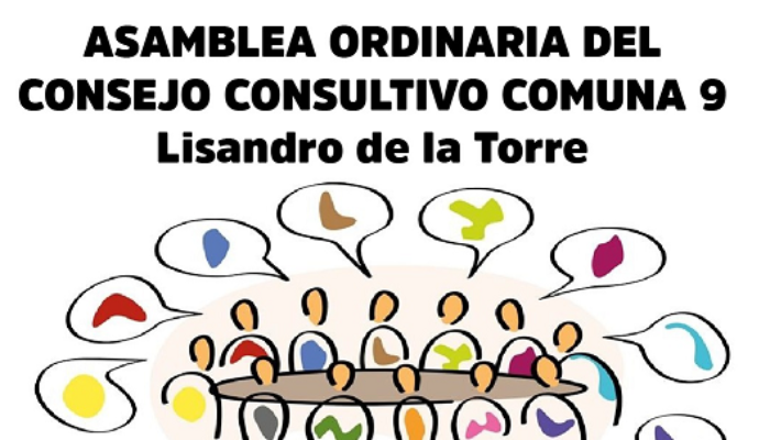 Convocatoria reunión del Consejo Consultivo Comunal 9