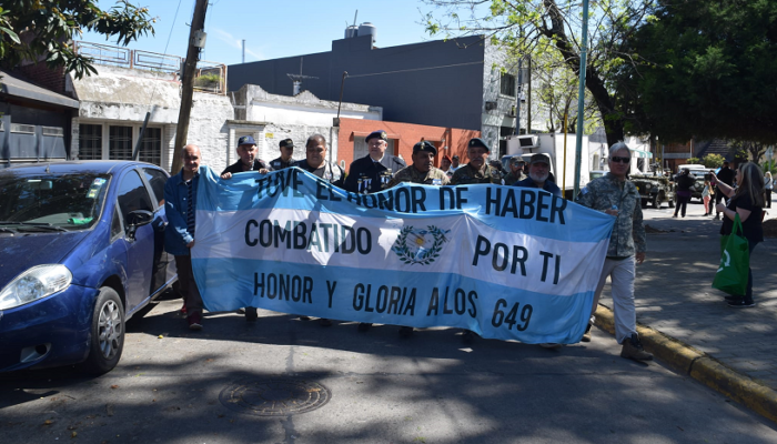 Homenaje Héroes de Malvinas 40° Aniversario, en la Comuna 9