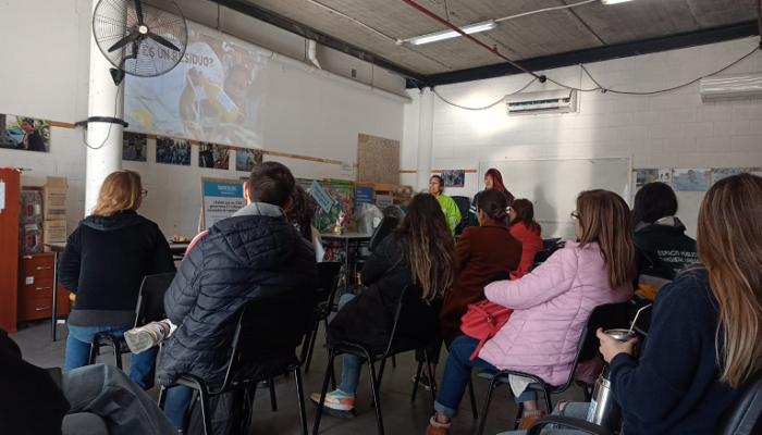 Celebración de la Semana del Reciclaje en las escuelas verdes porteñas