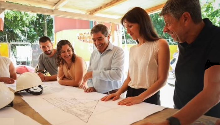 El Ministro de Salud anunció obras en el Cesac 4, de Mataderos