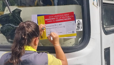 Control y retiro de autos abandonados o con estacionamiento prolongado