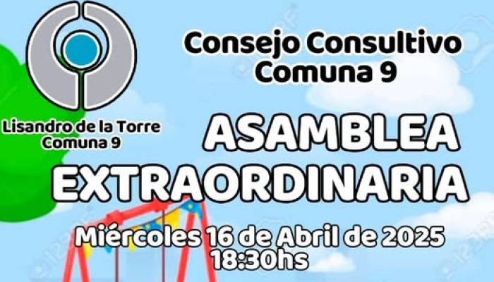 Asamblea extraordinaria CCC9 “Una plaza para Liniers”