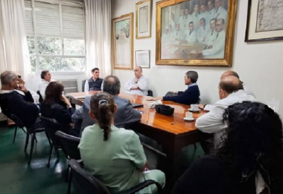 El Ministro de Salud de la Ciudad visitó el Hospital Santojanni