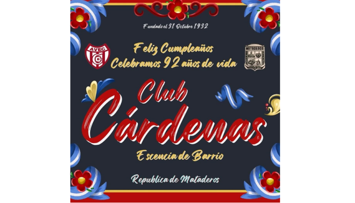 El Club Cárdenas, símbolo de inclusión y solidaridad, cumplió 92 años