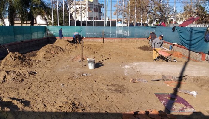 Obras de puesta en valor del Patio de juegos de la Plaza Latinoamérica