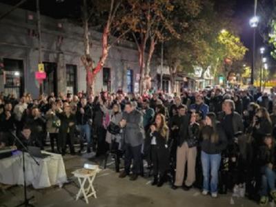 Reconocimiento a Mateo Romeo, político y vecino de Mataderos
