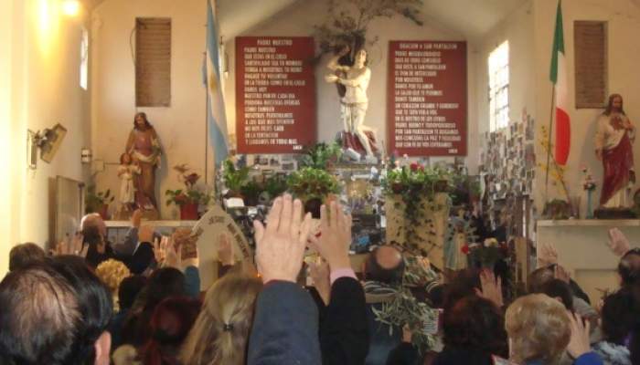 El Santuario San Pantaleón celebró sus 60 años en Mataderos