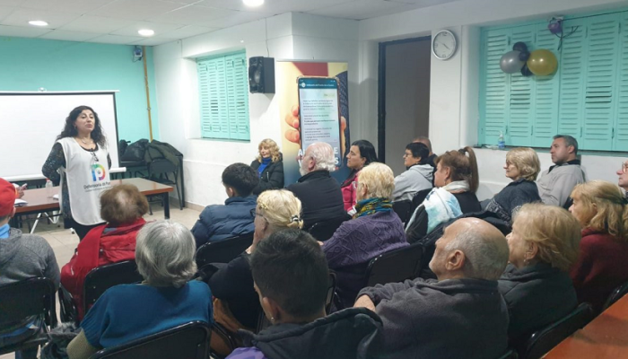 Taller “La Ciudad Habitada” de la Defensoría del Pueblo en la Comuna 9