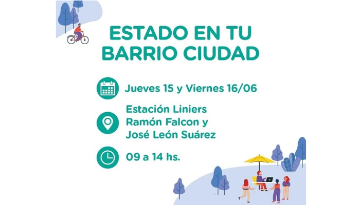 Trámites y asesoramiento a vecinos en el barrio de Liniers