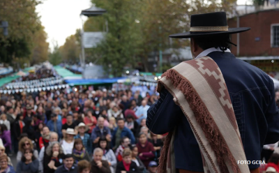 La Feria de Mataderos festeja el Día de la Bandera