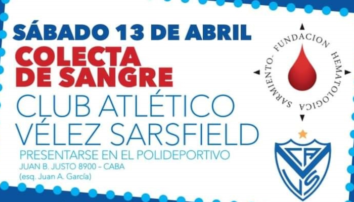 Jornada de donación de sangre en Liniers