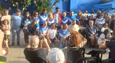 Baldosas en Memoria de hinchas de Vélez desaparecidos