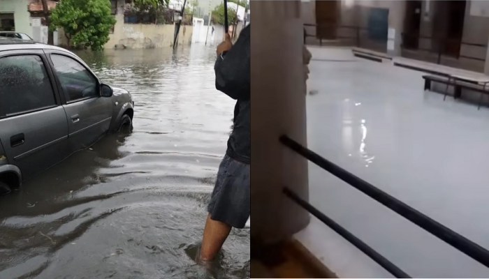 Inundaciones y riesgo para la población por efecto de la tormenta
