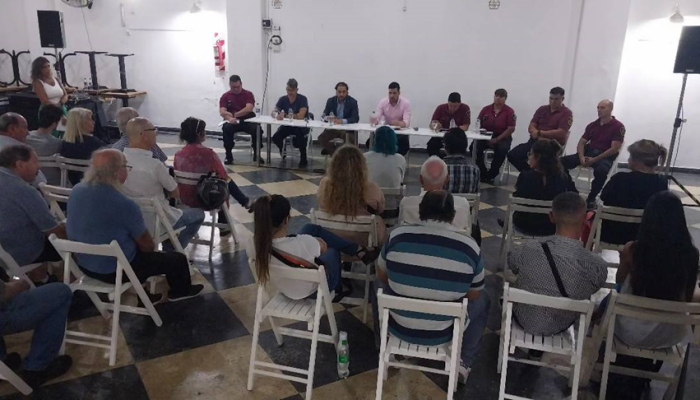 El tema de seguridad en la agenda de la Junta Comunal