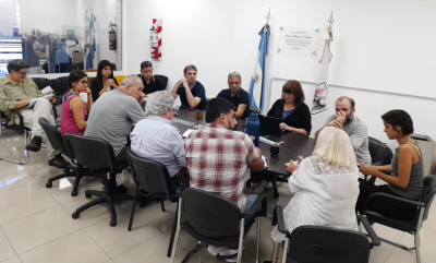 La Junta Comunal recibió a la Mesa de Trabajo y Consenso del Parque Avellaneda
