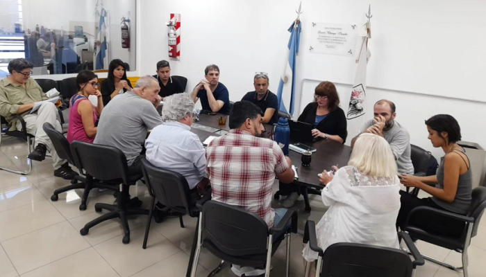 La Junta Comunal recibió a la Mesa de Trabajo y Consenso del Parque Avellaneda