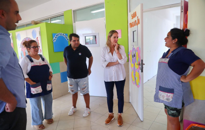 Funcionarios del GCBA visitaron Centros de Primera Infancia en la Comuna 9