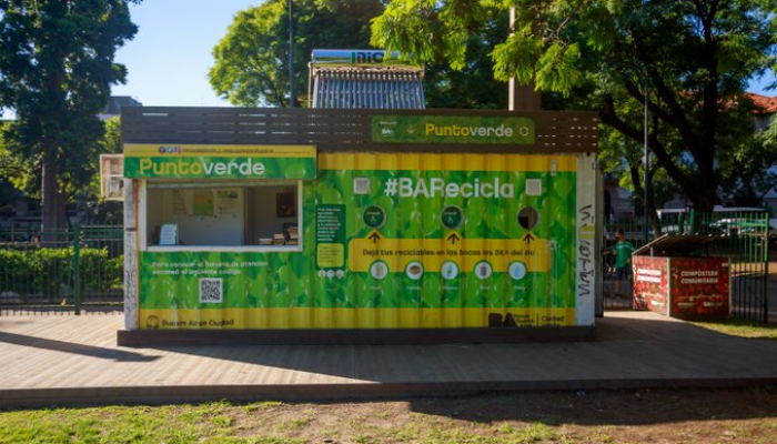 Puntos Verdes, espacios donde dejar los reciclables