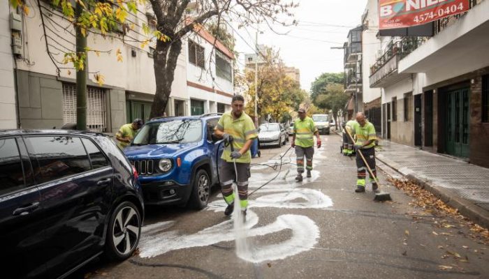 Higiene Urbana. Operativos de limpieza intensiva en las comunas