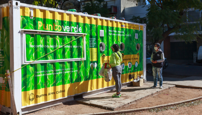 Dónde llevar los reciclables: puntos verdes