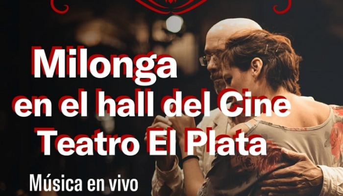 Espectáculo con entrada libre y gratuita en el hall del Cine el Plata