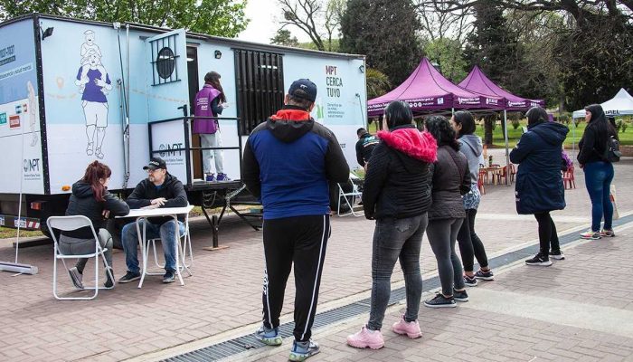 La Oficina Móvil de Ministerio Público Tutelar en Mataderos