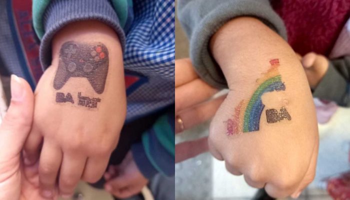 Denuncian que el GCBA colocó la marca de la gestión de Rodríguez Larreta a niños de jardín y primaria