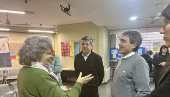 El Ministro de Salud visitó el CeSAC 4, en el barrio de Mataderos