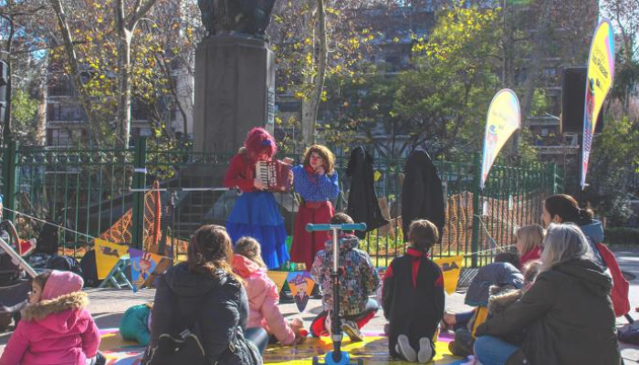 Espectáculos gratuitos al aire libre en vacaciones de invierno