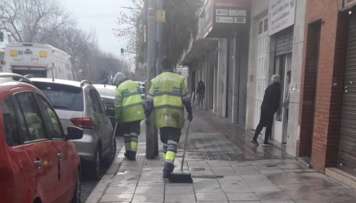 Operativos integrales de limpieza en la Comuna 9